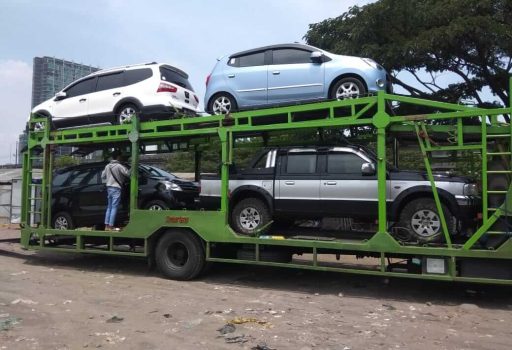 Jasa pengiriman mobil via car carrier